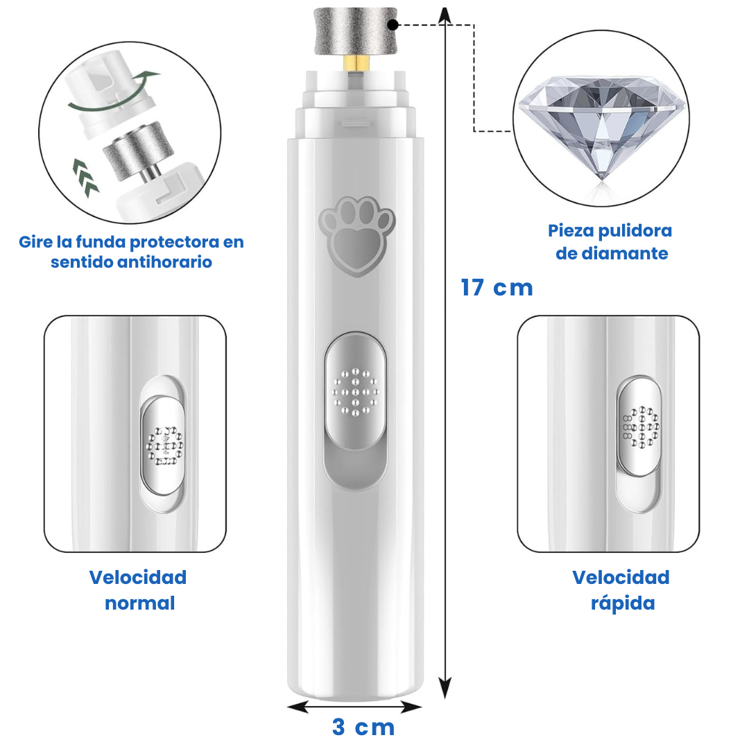Grindog™ – Uñas Suaves Sin Estrés ni Dolor