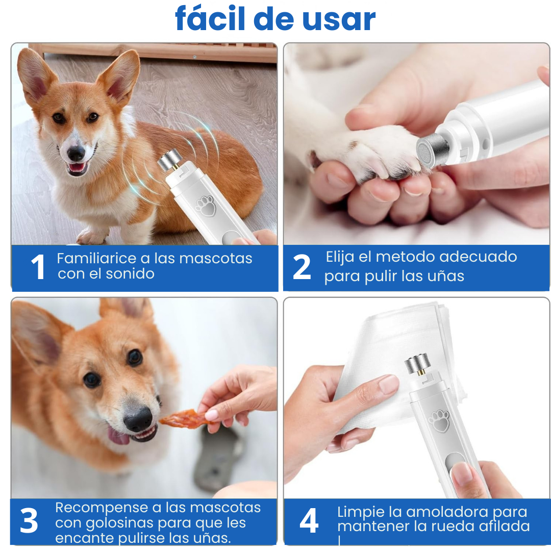 Grindog™ – Uñas Suaves Sin Estrés ni Dolor